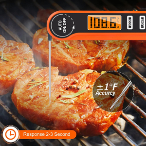 Fast Accurate Digital Food Thermometer IPX5 Waterproof with Temperature Lock for Kitchen <b>BBQ</b> and Formula - Product Image 6