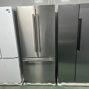 Réfrigérateur à portes françaises 400-499L grande capacité, dégivrage automatique, acier inoxydable, double compresseur pour usage domestique, hôtelier et de restauration - Product Image 4