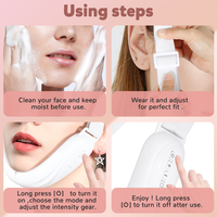 Appareil de beauté électrique à vibrations haute fréquence pour le visage, léger, équipement de massage par impulsions, lifting du visage portable
