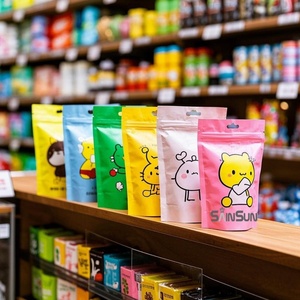 บรรจุภัณฑ์ชาและกาแฟสำเร็จรูปแบบเป็นมิตรต่อสิ่งแวดล้อม ป้องกันกลิ่น ซองตั้งได้พร้อมก้นขยาย ซองแบบแท่ง - Product Image 2