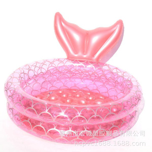 Piscine gonflable avec pulvérisateur d'eau, 120 cm, jeu extérieur pour enfants, équipement de natation et de baignade en PVC - Product Image 5