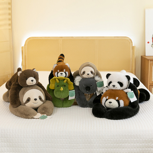 Venta al por mayor de fábrica: Peluche suave y apilable de Perezoso, Panda Rojo, <span class=keywords><strong>Koala</strong></span>, Panda, Juguete de Peluche, Muñeco de Animal de Peluche para Regalo de Cumpleaños y Decoración para Niños - Product Image 2