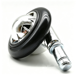 Ruedas para Muebles con Freno, Juego de 4 Ruedas Giratorias de Alta Resistencia de 3 Pulgadas, Ruedas de PU Giratorias 360° para Sofá, Mesa - Product Image 3