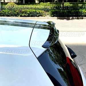 สปอยเลอร์หลังคาแบบ Hatchback สปอยเลอร์หลังคาอเนกประสงค์สำหรับรถยนต์ สปอยเลอร์หลังคาแบบ ABS พร้อมแถบตกแต่ง เหมาะสำหรับรถ Hatchback - Product Image 6