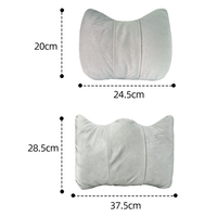 Produits automobiles ODM : Coussin de voiture crème, coussin de nuque pour voiture, design personnalisable, coussins de siège et oreillers