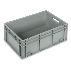 Fami Euro Box Caja de plástico de 600x400x232mm con asas abiertas y fondo reforzado - Product Image 1