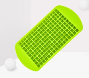 Moules à glaçons miniatures en silicone, 160 petits moules souples empilables et durables, récipients de stockage sans BPA, petit moule à glaçons - Product Image 4