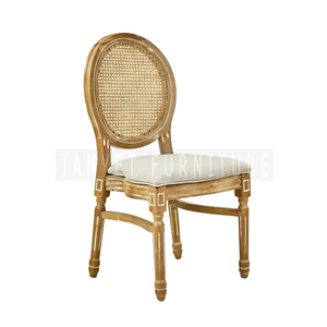 Vente en Gros <span class=keywords><strong>Location</strong></span> de Chaises Louis XIV Empilables à Dossier <span class=keywords><strong>Canne</strong></span> en Bois pour Événement Mariage - Product Image 4