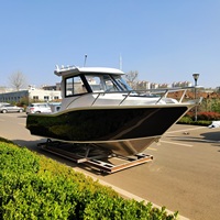 Bateaux de plaisance à moteur en aluminium Profisher 625 de 6,5 m (21,5 pi) à grande vitesse avec hardtop