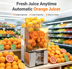 <span class=keywords><strong>Presse</strong></span>-agrumes commercial à haut rendement multi-têtes en acier inoxydable avec alimentation automatique pour jus d'orange - Product Image 1