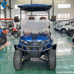 Chinese AC Motor Lithium Battery Custom 4-Seater Cart LED <b>Lights</b> <b>Cheap</b> Electric Golf Carts - Product Image 4