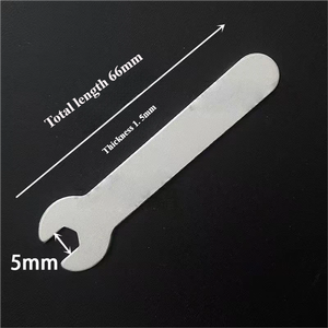 Tùy Chỉnh Xách Tay Ánh Sáng Trọng Lượng Thép Không Gỉ Có Thể Điều Chỉnh Hàm Hàm Mở Cuối Cờ Lê 7Mm 8Mm 10Mm 12Mm 13Mm 14Mm Metric - Product Image 5