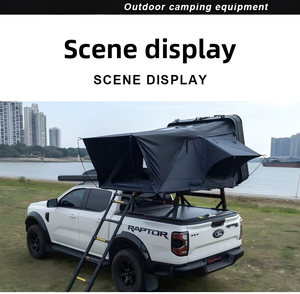 <span class=keywords><strong>Tente</strong></span> <span class=keywords><strong>de</strong></span> <span class=keywords><strong>toit</strong></span> rigide en alliage d'aluminium à ouverture latérale hydraulique pour camping en plein air, compatible SUV et pick-up - Vente en gros - Product Image 6