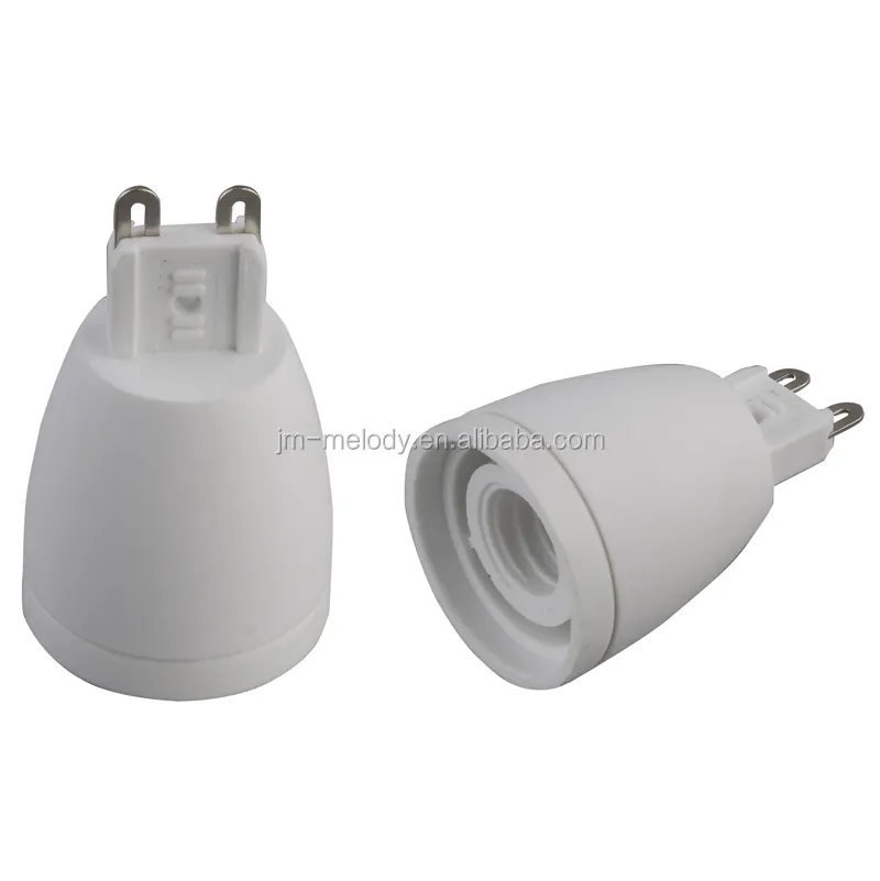 Adaptor Soket Adaptor G9 Ke E12, Adaptor Soket G9 Ke E12, Adaptor Dasar Dudukan Lampu, Bohlam Lampu Led G9 Ke E14