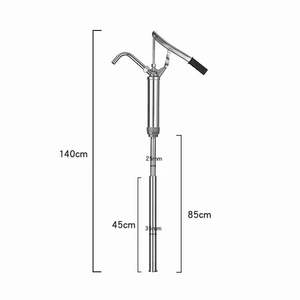مضخة يدوية لاستخراج الزيت بذراع فولاذي لزيت المحرك وزيت التروس والمواد التشحيمية - Product Image 1