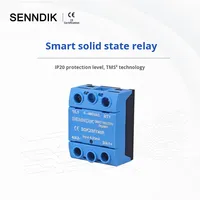 Senndik SDK23/IY40R IP20 Régulateur de puissance intelligent monophasé AC de type courant 4-20mA Relais à semi-conducteurs 0-480V
