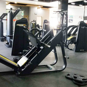 Nueva Placa de fuerza comercial cargada pierna Curl Press equipo de gimnasio <span class=keywords><strong>Multi</strong></span>-Gimnasio máquina de Fitness de acero para la construcción muscular - Product Image 5