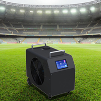 Enfriador de baño de hielo 4 en 1 con Control de aplicación 1KW, 1HP, nueva pantalla LED de 7 pulgadas, recuperación WIFI, inmersión fría refrigerada por aire con bomba de filtro de ozono