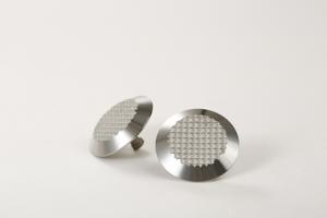 مسامير تحذيرية لامعة من الفولاذ المقاوم للصدأ، مؤشرات لمسية - Product Image 4