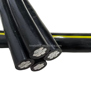 Câble Aérien Groupe en Suspension en Aluminium Isolé XLPE 4x70mm² Câble de Service Aérien Basse Tension 2x16mm² pour la Construction et la Distribution - Product Image 3