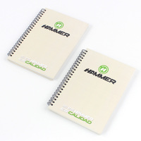 Promotion : Carnet à spirale personnalisé A4, A5, A6, couverture rigide, pour bureau, étudiants, journal, agenda