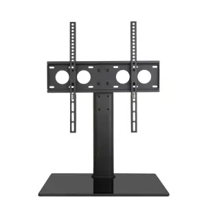 DS303 VESA 400x400 for 32"-55" LCD LED <strong>TV</strong> Tabletop Wall Mount <strong>Glass</strong> <strong>TV</strong> <strong>Stand</strong> - Product Image 1