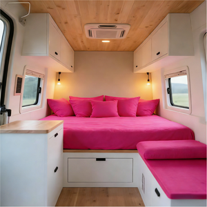 Colchón de Espuma Viscoelástica de Lujo para Autocaravanas, Soporte Ortopédico para la Columna Vertebral, Antibacteriano y Antiácaros, Ligero y Personalizable para Uso en Casa y en el Automóvil - Product Image 2