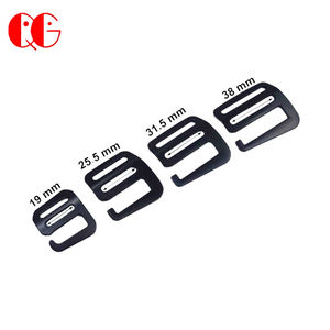 बैग Carabiners हुक आउटडोर बकसुआ क्लिप बैग <span class=keywords><strong>Buckles</strong></span> बद्धी पट्टा बेल्ट हार्डवेयर समायोज्य g बकसुआ धातु जी हुक - Product Image 3