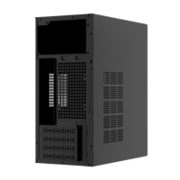 Boîtier de PC de bureau horizontal de taille moyenne en matériau SPCC, prix d'usine, vente en gros, personnalisable, pour ordinateur Micro ATX