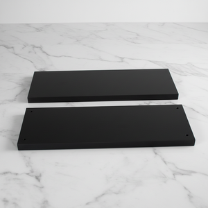 Plateaux en acrylique de luxe noirs avec Radisson blu ou collection pour appareils de chambre d'hôtel - Product Image 5