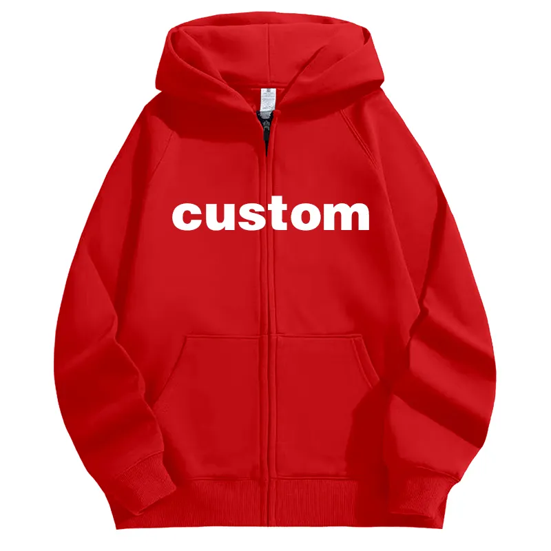 Custom Polyester Tracksuit Men Printing Plus Size Men Hoodie  3D Puff Print Street Baggy Sweatsuits Jogger Blank Hoodie