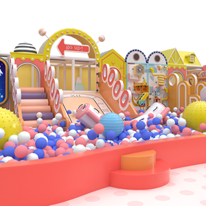 Aoleao Custom Colorful Indoor Playground Carousel Ball <b>Pool</b> <b>Slide</b> Climbing Trampoline for Kids 500kg Soft Play CE TUV Certified - Product Image 3