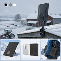 Coque de protection en silicone OEM Starlink V5 avec coussin alvéolé pour antenne Starlink V5 de voiture, coque de protection ventilée avec poignée