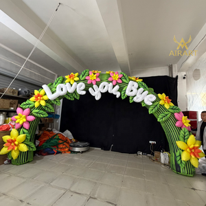 <span class=keywords><strong>Arche</strong></span> de ballons gonflables en forme de fleur de forêt pour la publicité des fleuristes - Product Image 5
