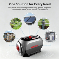 Pompa Air Rumah Tangga Cerdas Otomatis Self Priming Stainless Steel dengan Perlindungan Beban Berlebih Hemat Energi dan Soft Start