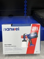 Pistolet de pulvérisation sans air, nouvelle conception, outils électriques, 800 ml, pistolet à peinture sans fil, machine à peinture à batterie