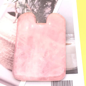 Plaque de massage en jade naturel en forme de cœur pour le <span class=keywords><strong>visage</strong></span> et le dos avec stimulation des méridiens linguaux - Product Image 4