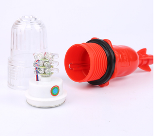2 Luz de señal de red de pesca intermitente multimodo bajo el agua impermeable <span class=keywords><strong>gambas</strong></span> calamar pesca luz Led lámpara de pesca - Product Image 3