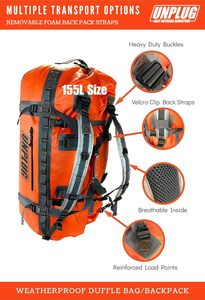 Échantillon gratuit Sac étanche Fabricant Sac de voyage en PVC 500D Sac de voyage étanche Sac de coffre pour voyage - Product Image 2