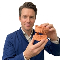 Services d'impression 3D de modèles d'appareils dentaires HANCHI, fournitures d'imprimantes 3D SLA SLS, pièces médicales, certifié ISO9001, OEM/ODM