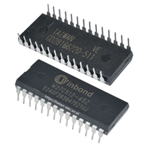 HAISEN Chip IC Chính Hãng W27C512-45Z W27C512 Linh Kiện Điện Tử IC EEPROM 512KBIT PARALLEL DIP28 - Product Image 1