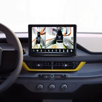 Kit Système Double Android + Original Wemaer avec Caméras Panoramiques 3D 360 Degrés pour Vue d'Oiseau de Voiture Vinfast VF3 Limo Green MPV7