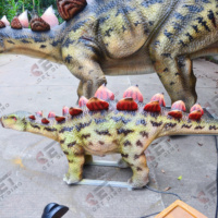 Modèles de dinosaures animatroniques pour parcs d'attractions, Halloween, en silicone, étanches, personnalisés, costumes de dinosaures sur mesure