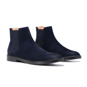 Chaussures habillées pour hommes en daim classique de luxe en cuir de vache OEM - Product Image 2