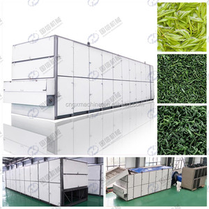 เครื่องอบแห้งแบบสายพานตาข่ายสำหรับหั่นรากบัวและผักโขมน้ำจากโรงงานจีนที่ผ่านการอบแห้ง - Product Image 3