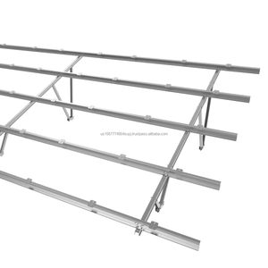 Sistema de montaje solar U2V de alto rendimiento Accesorios de acero de aluminio galvanizado por inmersión en caliente para estructura de montaje en tierra - Product Image 4