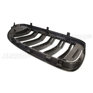 Rejilla Delantera para BMW Serie 6 GT G32 630I 640I 640I 620D 640D XDrive 2017 2018 2019, Doble Listón, Color Negro - Product Image 6