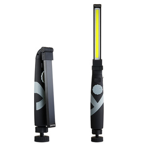Lampe de travail COB rechargeable 1200 mAh, portable, pliable, à intensité variable en continu, avec base magnétique, pour réparation, entretien et usage domestique - Product Image 5