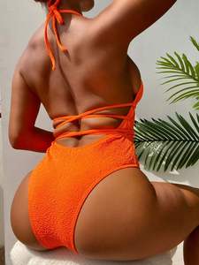 Venta caliente Summer Lady Water Soluble Girl Chicas <span class=keywords><strong>En</strong></span> <span class=keywords><strong>Bikini</strong></span> Transparente Xxxl Traje de baño de moda - Product Image 2