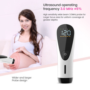 Moniteur de fréquence cardiaque fœtale à ultrasons, équipement médical <span class=keywords><strong>Doppler</strong></span> fœtal, <span class=keywords><strong>Doppler</strong></span> de rythme cardiaque fœtal pour usage domestique, vente chaude - Product Image 5